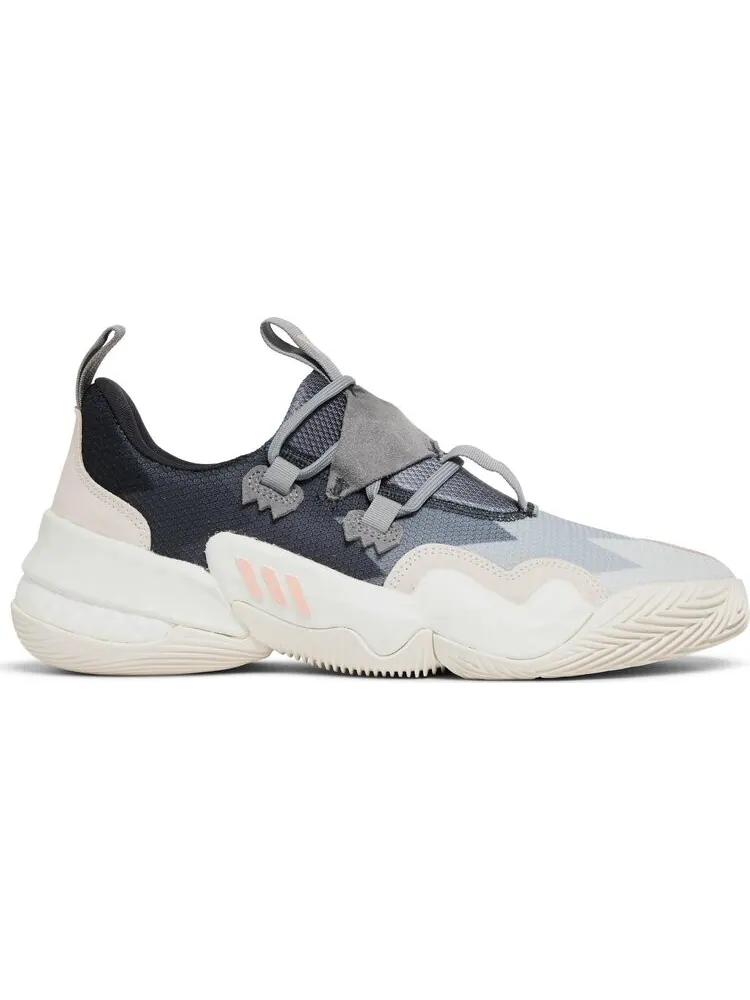 Кроссовки Adidas Trae Young 1 'Carbon Pink Gum' — изображение 1 из 8, серый