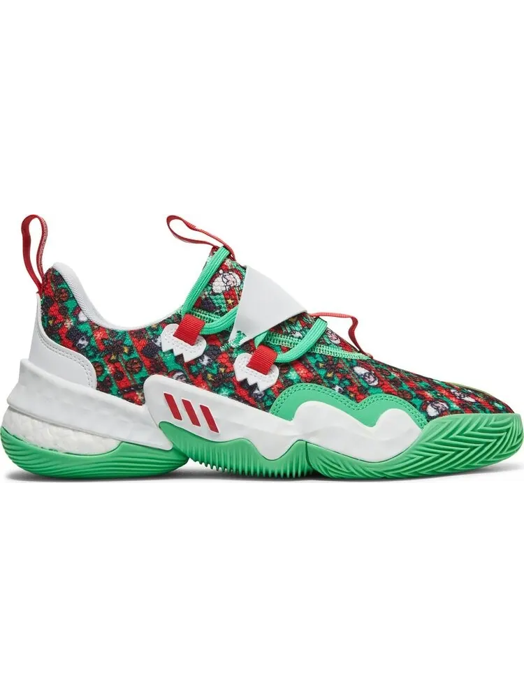 Кроссовки Adidas Trae Young 1 'Christmas' — изображение 1 из 8, зеленый