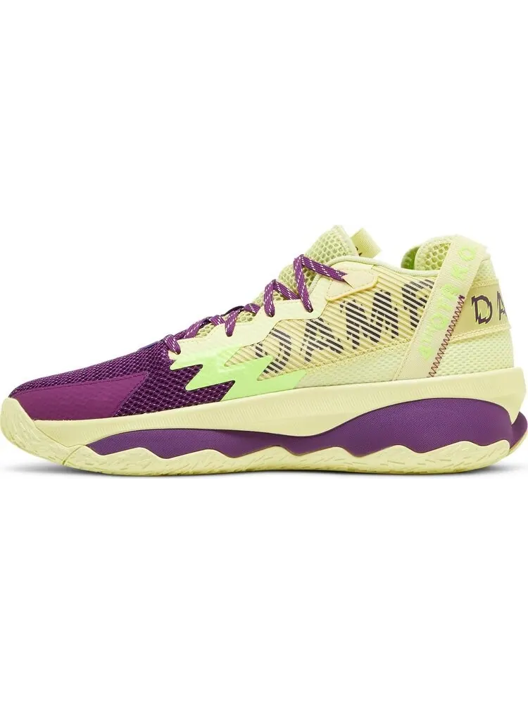 Кроссовки Adidas Dame 8 — изображение 3 из 8, фиолетовый