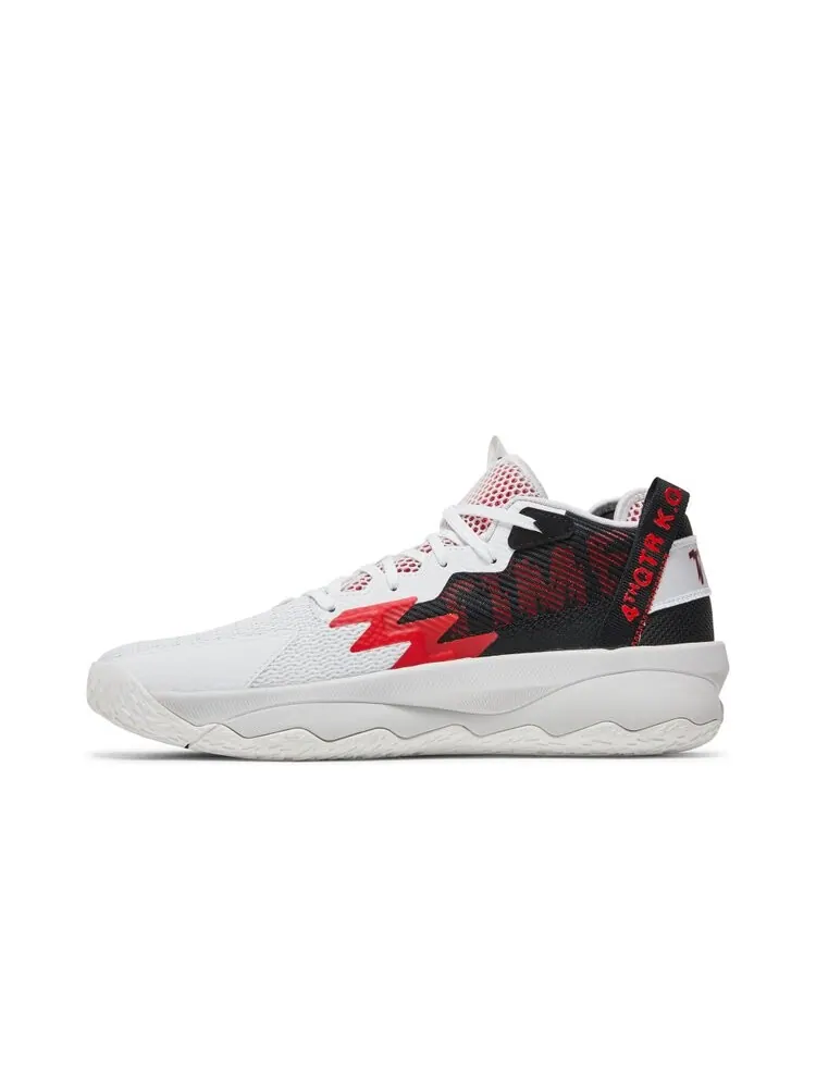Кроссовки Adidas Dame 8 — изображение 3 из 4, белый