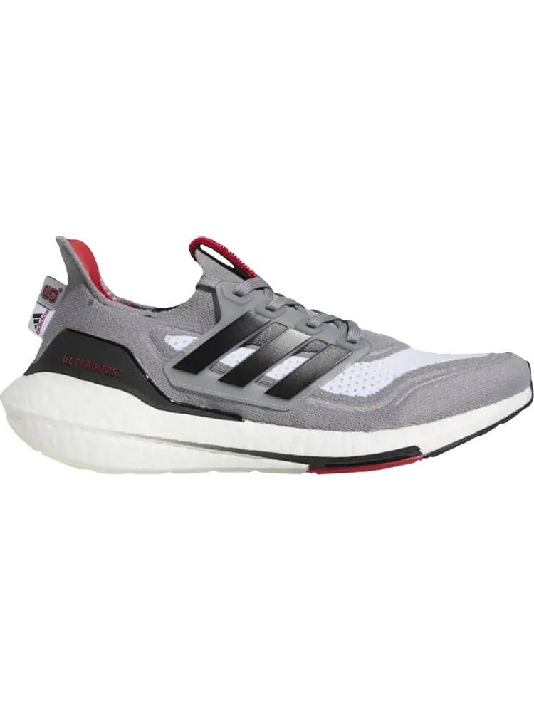 Кроссовки Adidas UltraBoost 21 'NCAA Pack - North Carolina State' — изображение 1 из 1, серый