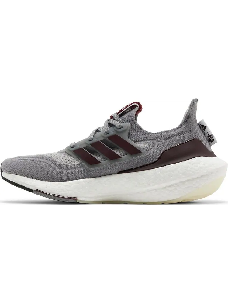 Кроссовки Adidas UltraBoost 21 'NCAA Pack - Texas A&M' — изображение 3 из 8, серый
