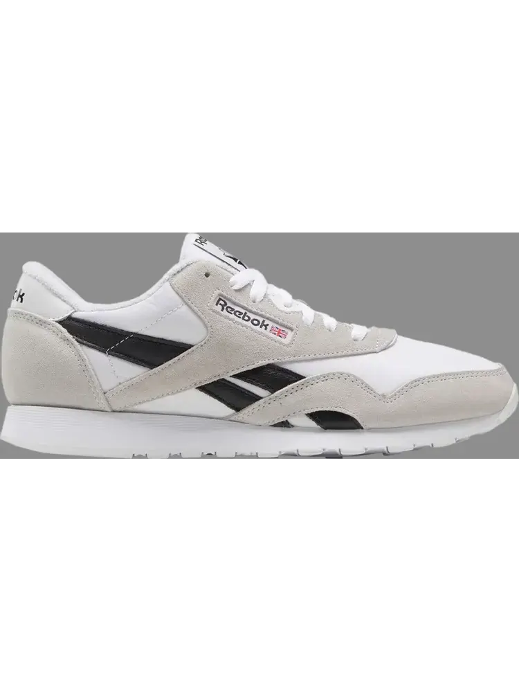 Кроссовки classic nylon 'white black' Reebok — изображение 1 из 1, белый
