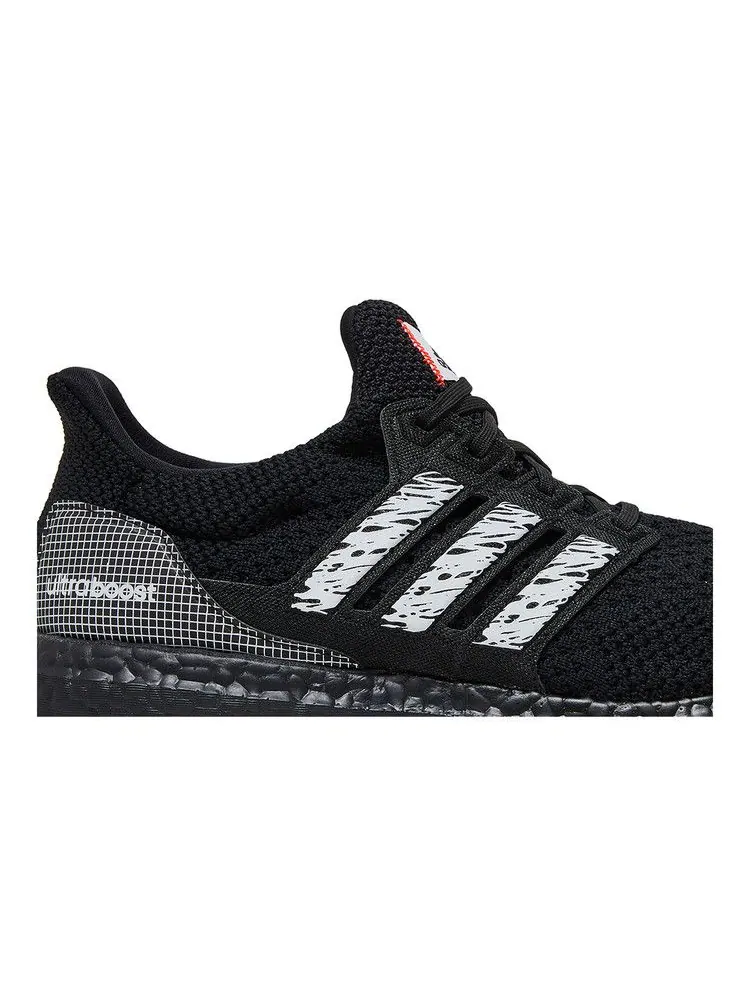 Кроссовки adidas UltraBoost Clima U 'Black' — изображение 3 из 9, черный/белый/красный