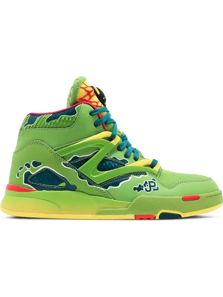Кроссовки jurassic park x pump omni zone 2 'dilophosaurus' Reebok — изображение 1 из 8, зеленый
