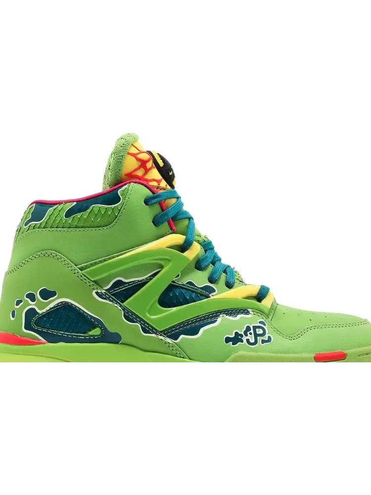 Кроссовки jurassic park x pump omni zone 2 'dilophosaurus' Reebok — изображение 2 из 8, зеленый