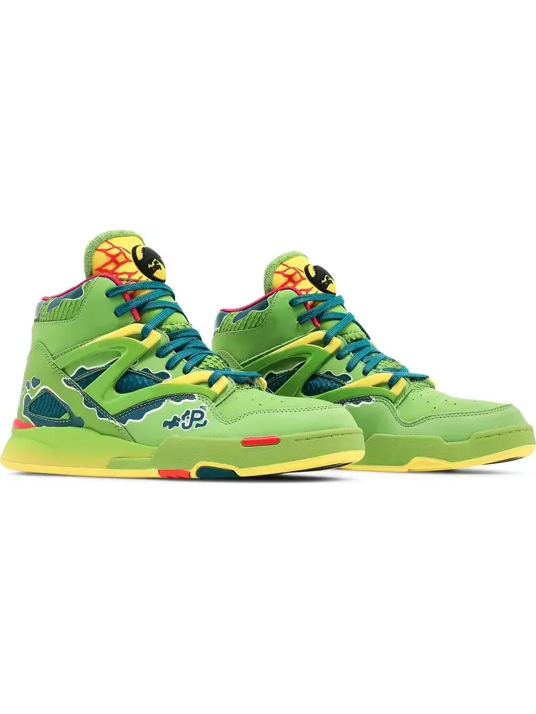 Кроссовки jurassic park x pump omni zone 2 'dilophosaurus' Reebok — изображение 8 из 8, зеленый