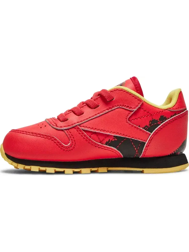 Кроссовки Reebok Jurassic Park X Classic Leather Toddler Ian Malcolm — изображение 3 из 8, красный