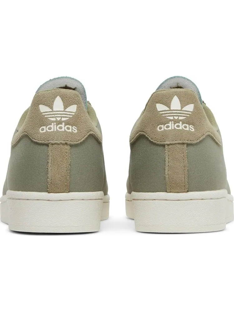 Мужские кроссовки Adidas Superstar — изображение 6 из 8, темно-зеленый/белый