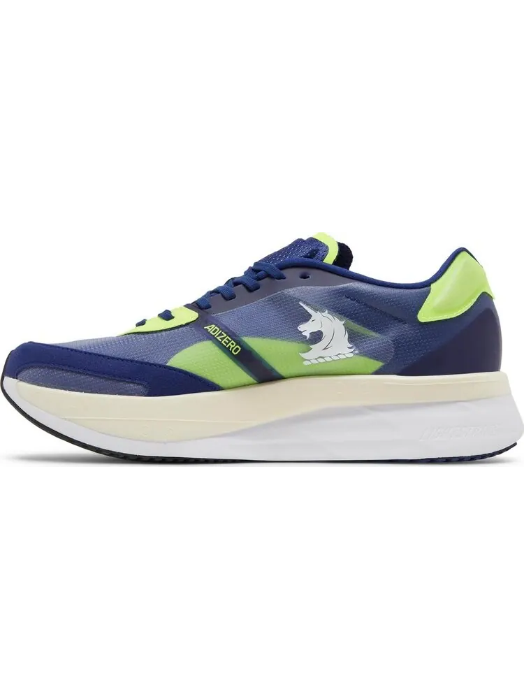 Кроссовки Adidas Adizero Boston 10 'Victory Blue Solar Yellow' — изображение 3 из 8, синий