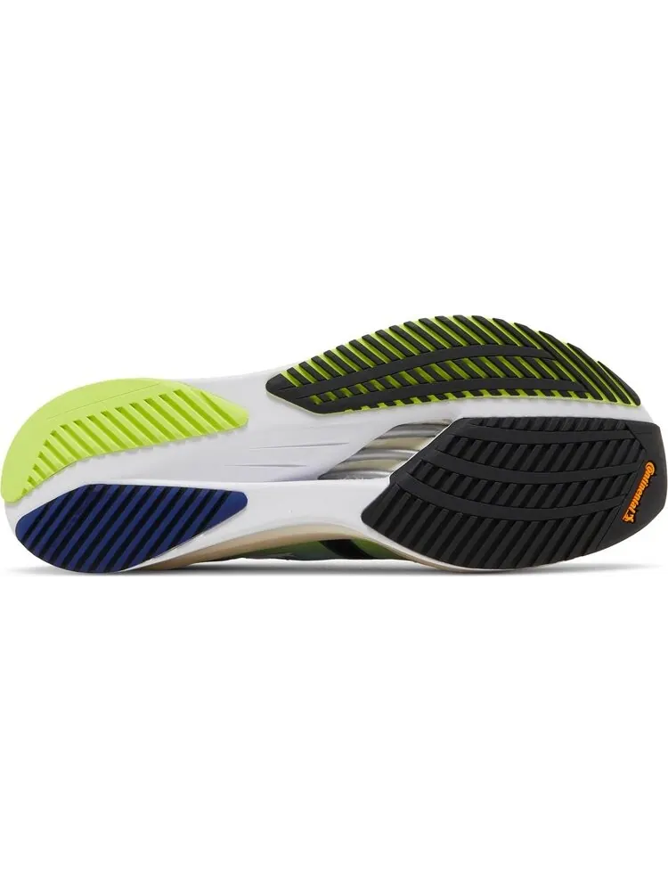 Кроссовки Adidas Adizero Boston 10 'Victory Blue Solar Yellow' — изображение 4 из 8, синий