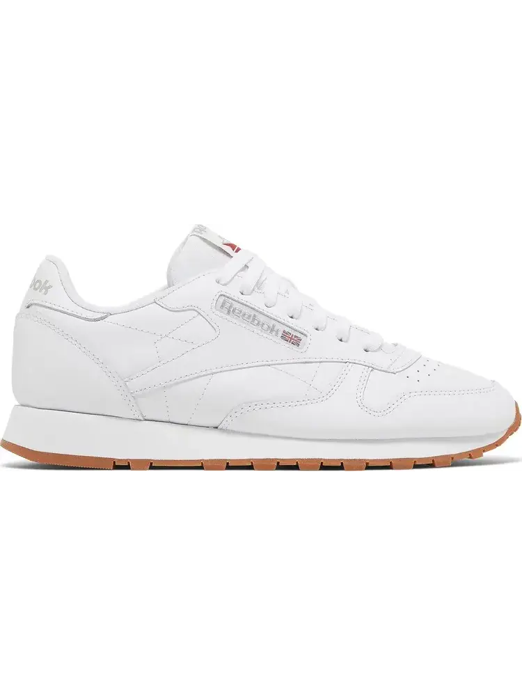 Кроссовки classic leather 'white grey gum' Reebok — изображение 1 из 8, белый