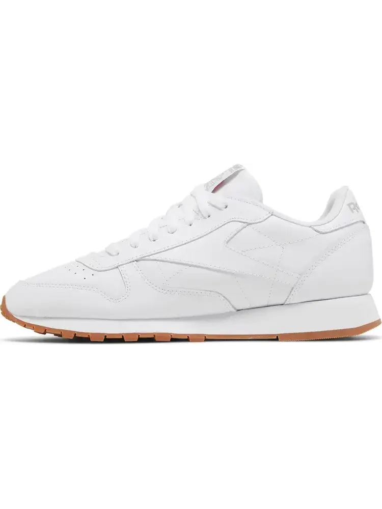 Кроссовки classic leather 'white grey gum' Reebok — изображение 3 из 8, белый