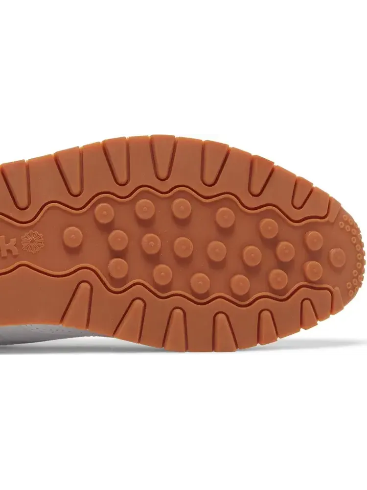 Кроссовки classic leather 'white grey gum' Reebok — изображение 5 из 8, белый