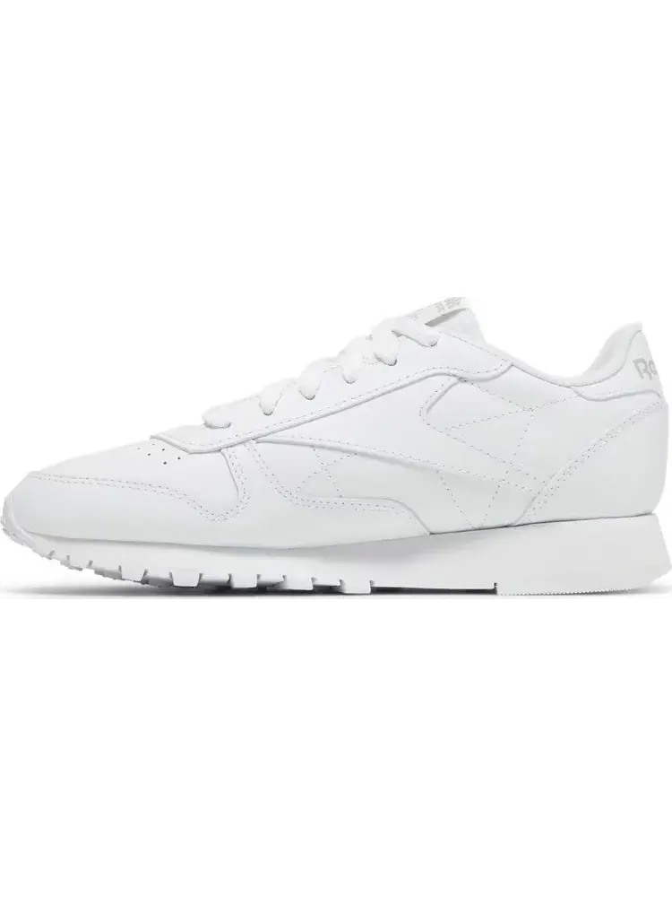 Кроссовки wmns classic leather 'white pure grey' Reebok — изображение 3 из 8, белый