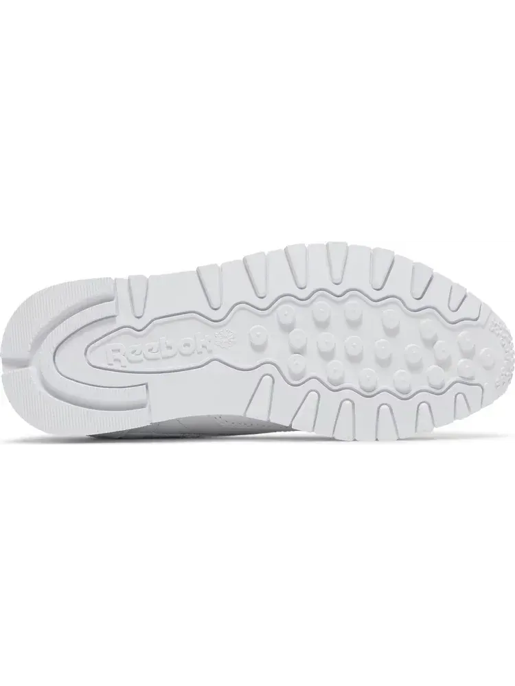 Кроссовки wmns classic leather 'white pure grey' Reebok — изображение 4 из 8, белый