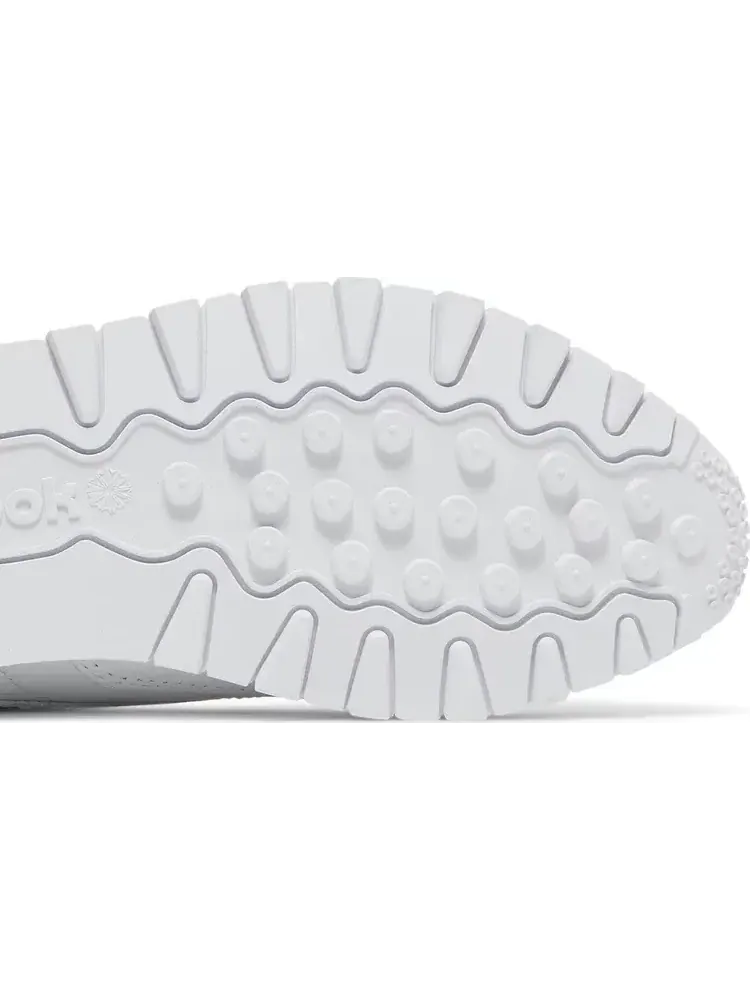 Кроссовки wmns classic leather 'white pure grey' Reebok — изображение 5 из 8, белый