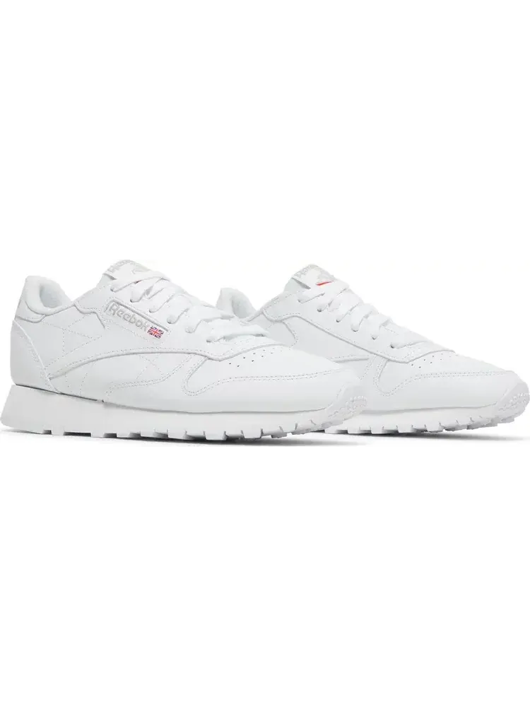 Кроссовки wmns classic leather 'white pure grey' Reebok — изображение 8 из 8, белый