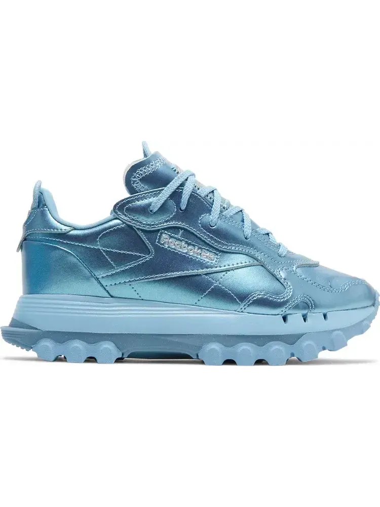 Кроссовки cardi b x wmns classic leather 'fluid blue' Reebok — изображение 1 из 8, синий