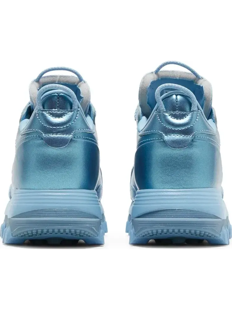 Кроссовки cardi b x wmns classic leather 'fluid blue' Reebok — изображение 6 из 8, синий