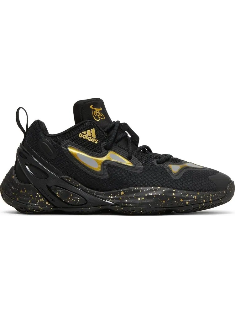 Кроссовки Adidas Candace Parker x Wmns Exhibit A 'Black Gold' — изображение 1 из 8, черный
