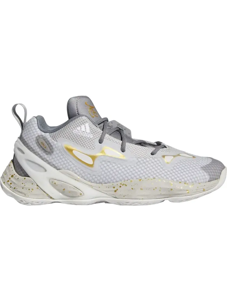 Кроссовки Adidas Candace Parker x Wmns Exhibit A 'Grey Gold' — изображение 1 из 1, серый