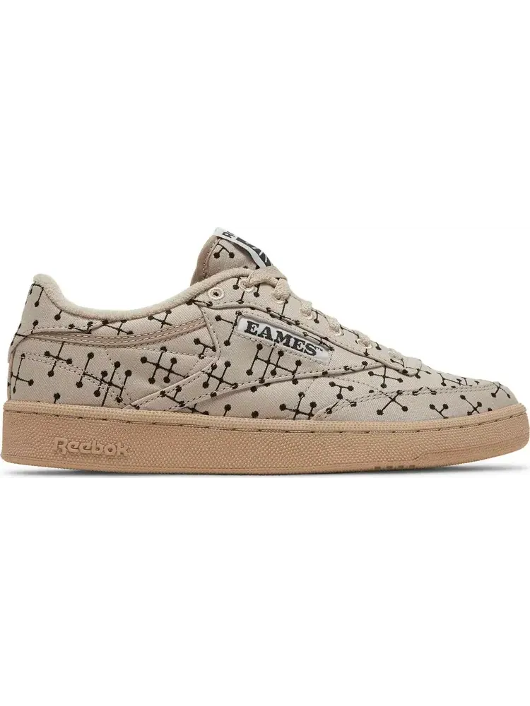 Кроссовки eames office x club c 85 'dot pattern' Reebok — изображение 1 из 8, коричневый