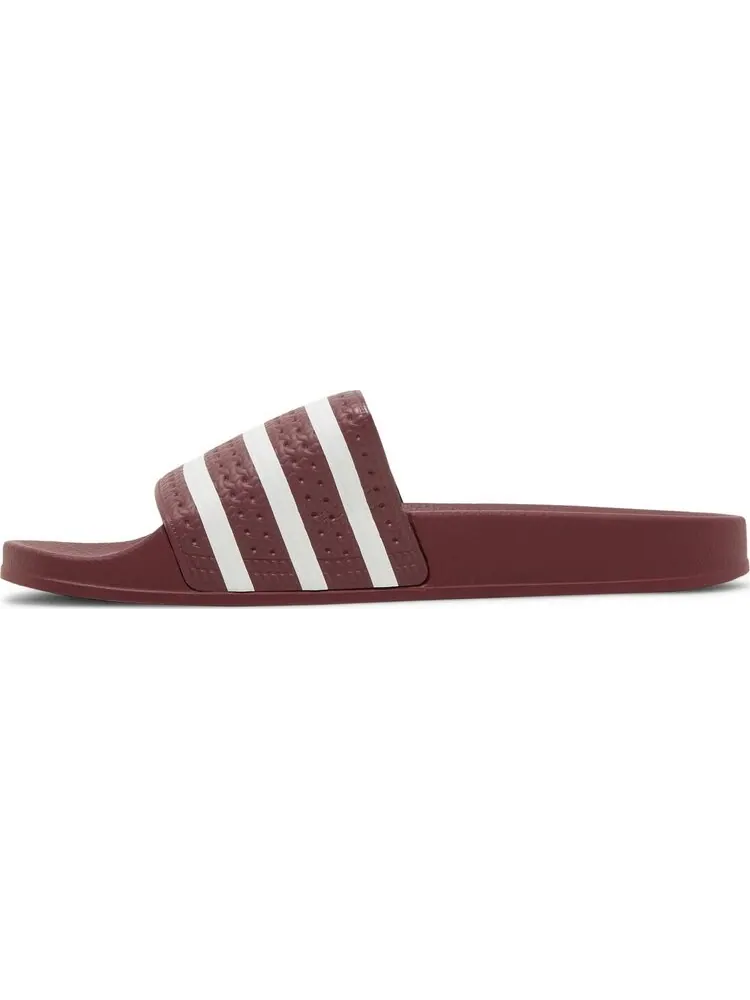 Сандалии Adidas Adilette Slides 'Quiet Crimson' — изображение 3 из 8, красный