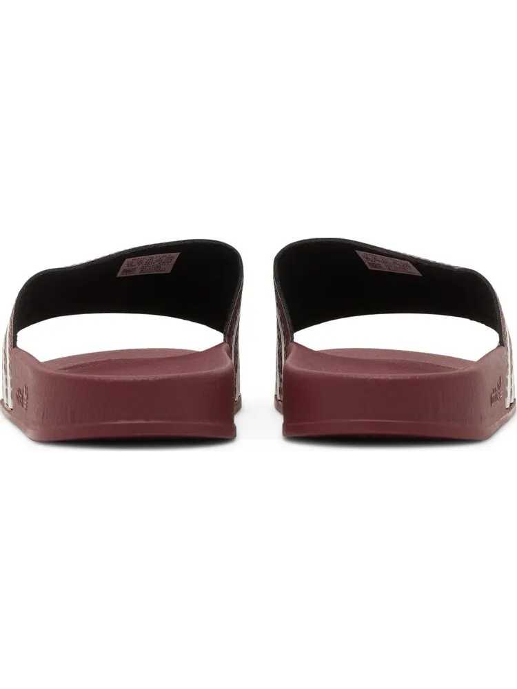 Сандалии Adidas Adilette Slides 'Quiet Crimson' — изображение 6 из 8, красный