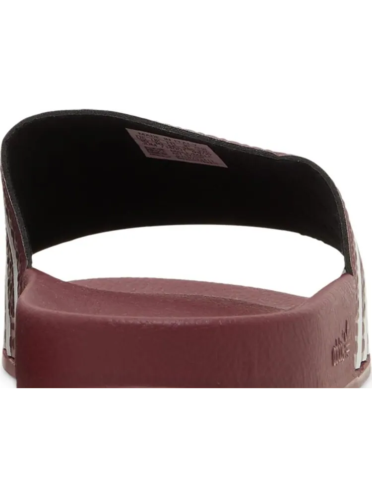 Сандалии Adidas Adilette Slides 'Quiet Crimson' — изображение 7 из 8, красный
