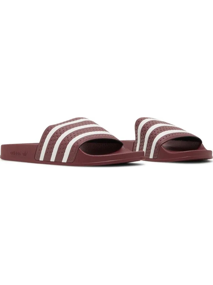Сандалии Adidas Adilette Slides 'Quiet Crimson' — изображение 8 из 8, красный
