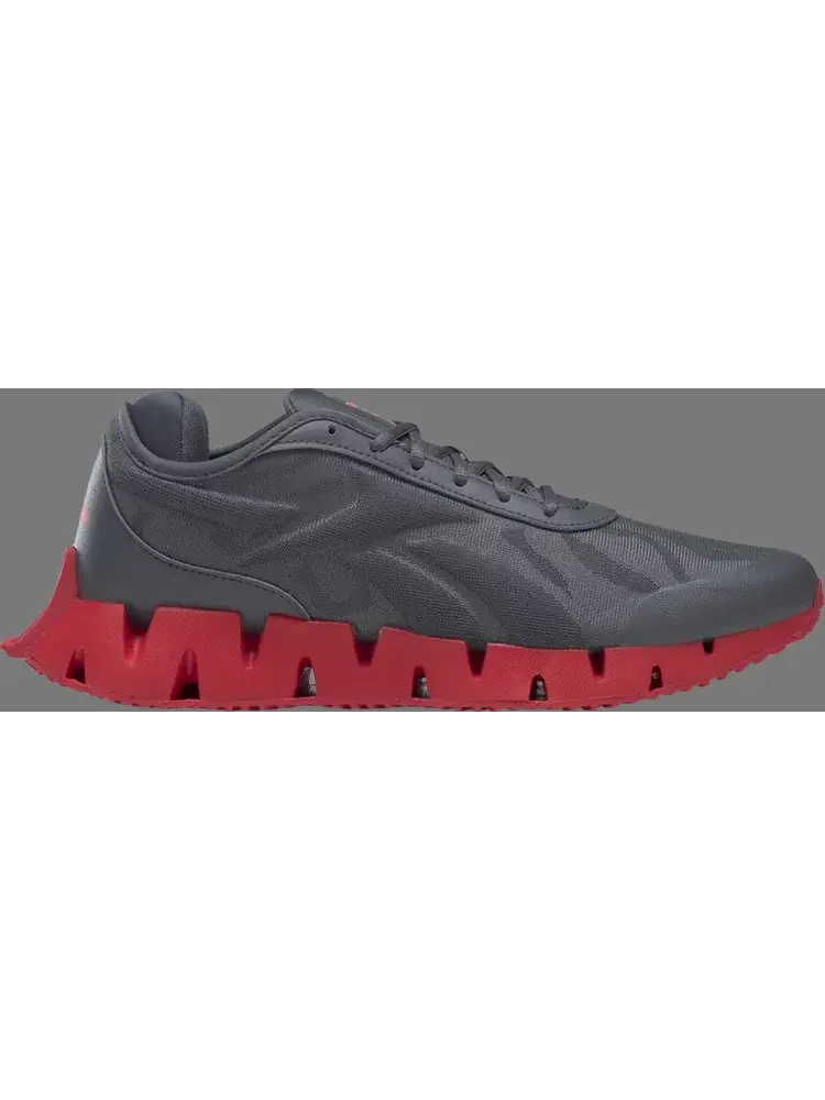 Кроссовки zig dynamica 3 'grey vector red' Reebok — изображение 1 из 1, серый