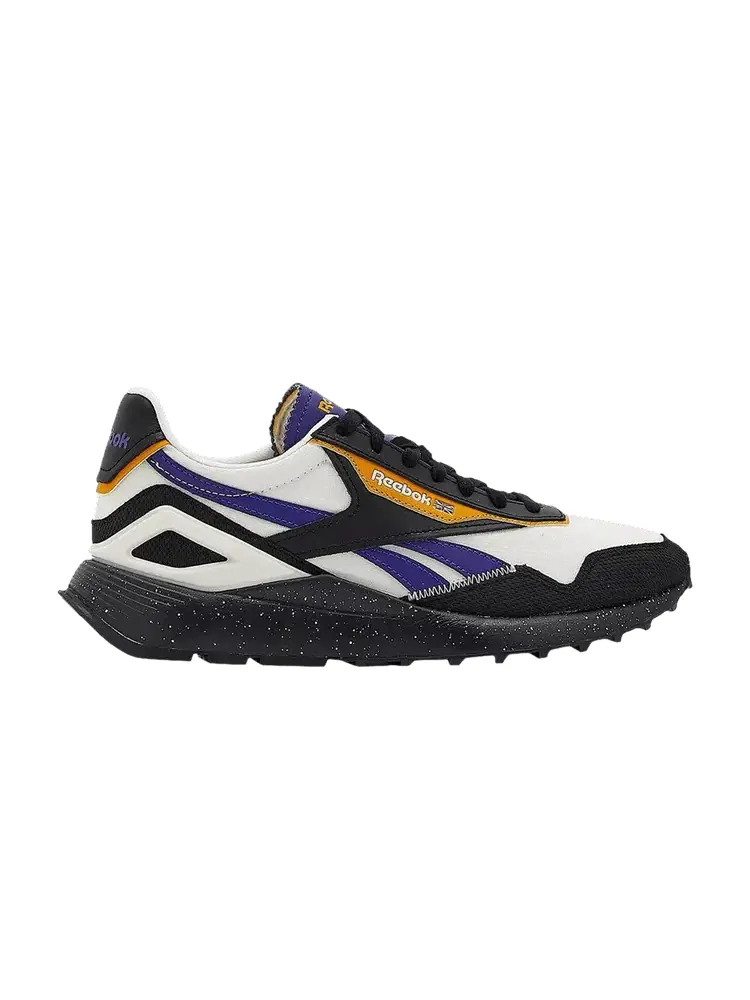 Кроссовки Reebok Classic Leather Legacy AZ 'Chalk Black Bold Purple' — изображение 1 из 1, черный/фиолетовый
