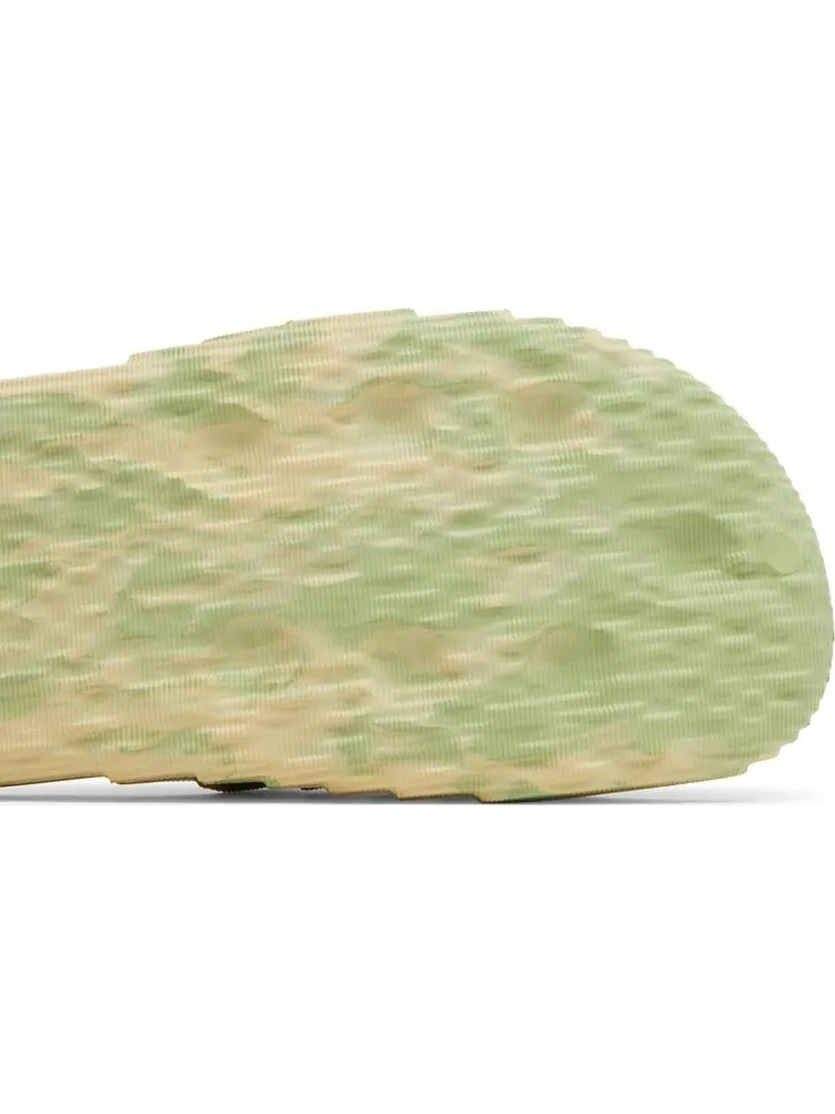 Сандалии Adidas Adilette 22 Slides 'Magic Lime Desert Sand' — изображение 5 из 8, зеленый