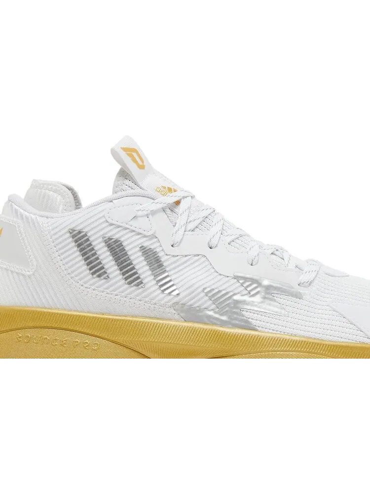Кроссовки Adidas Dame 8 — изображение 2 из 8, белый