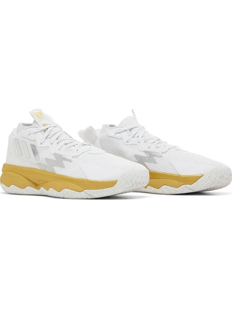 Кроссовки Adidas Dame 8 — изображение 8 из 8, белый