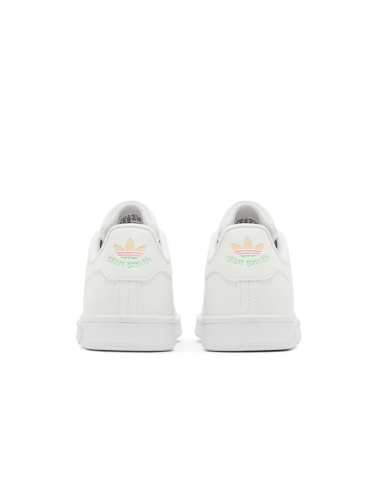 Кроссовки adidas Stan Smith J 'White Multi' — изображение 7 из 9, белый/оранжевый/розовый
