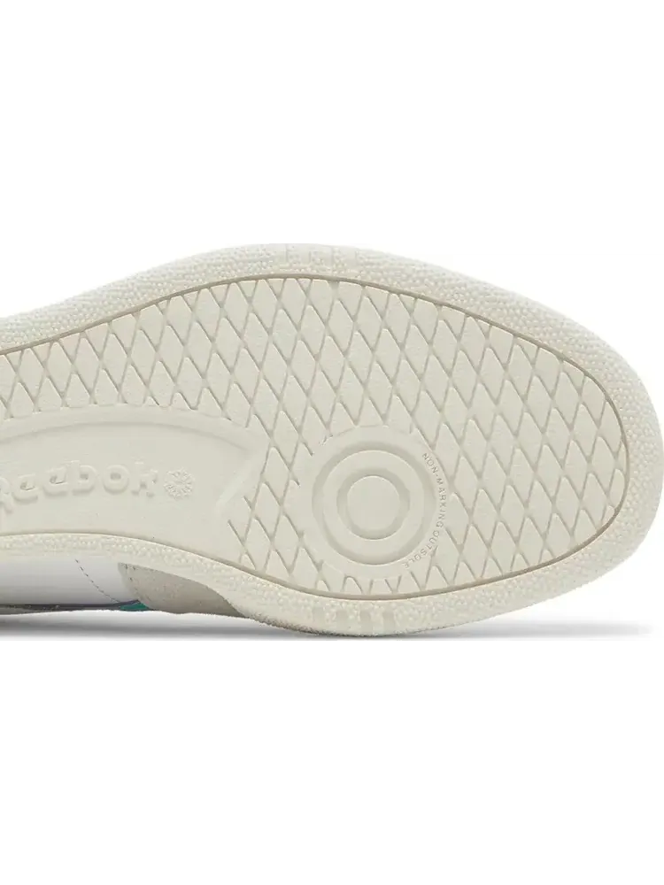 Кроссовки club c revenge 'white classic teal' Reebok — изображение 5 из 8, белый