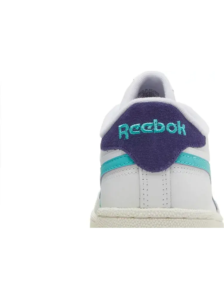 Кроссовки club c revenge 'white classic teal' Reebok — изображение 7 из 8, белый