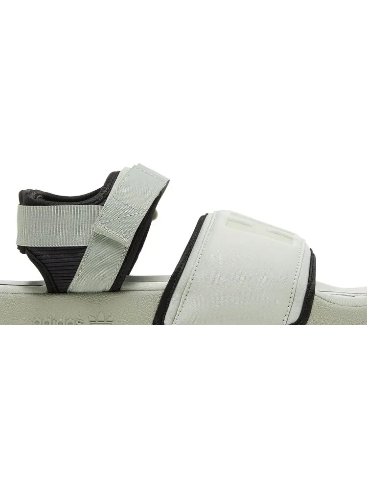 Сандалии Adidas Pharrell x Adilette 2.0 Slide 'Halo Green' — изображение 2 из 8, зеленый