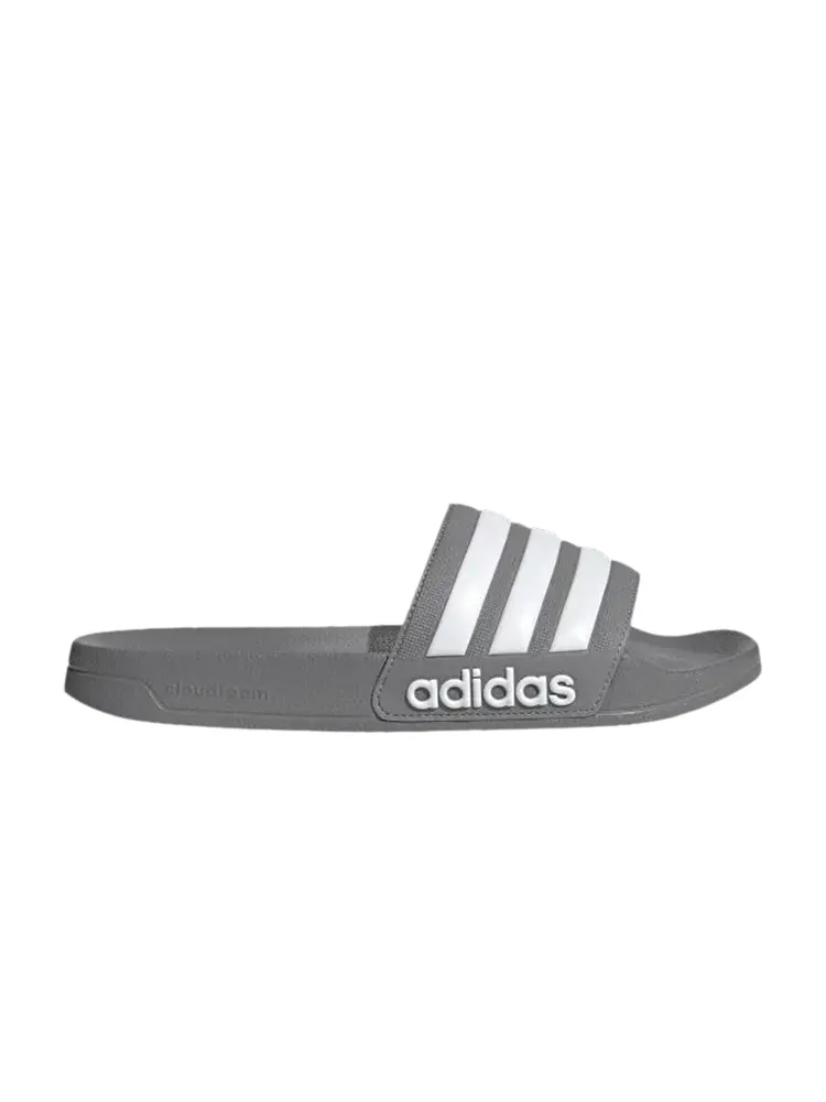 Кроссовки Adidas Adilette Shower — изображение 1 из 1, серый белый