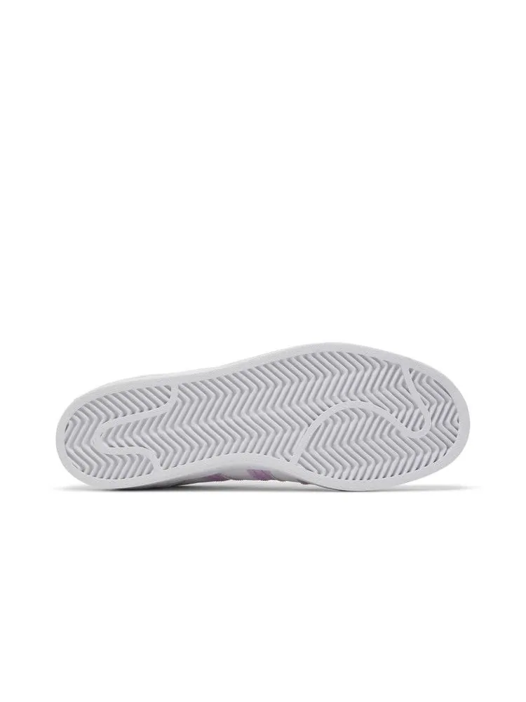 Кроссовки adidas Wmns Superstar Her Vegan 'White Bliss Lilac' — изображение 5 из 9, белый//розовый