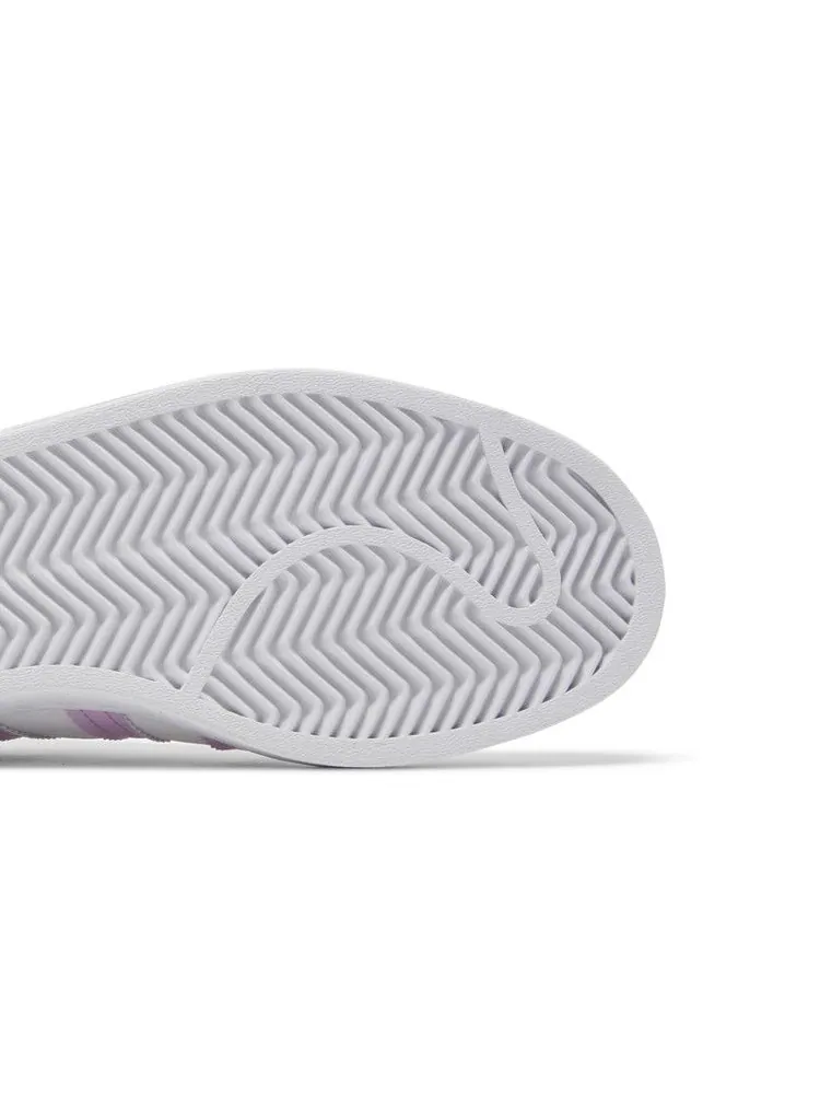 Кроссовки adidas Wmns Superstar Her Vegan 'White Bliss Lilac' — изображение 6 из 9, белый//розовый