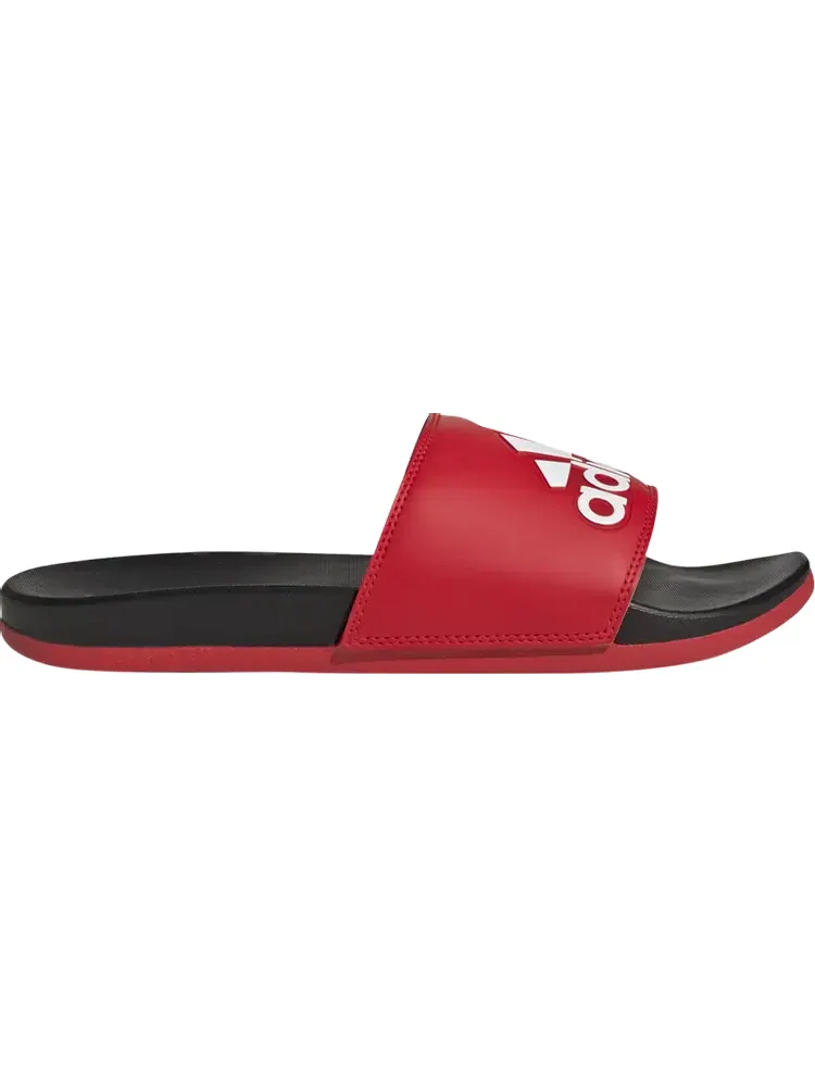 Сандалии Adidas Adilette Comfort Slide 'Vivid Red Black' — изображение 1 из 1, красный