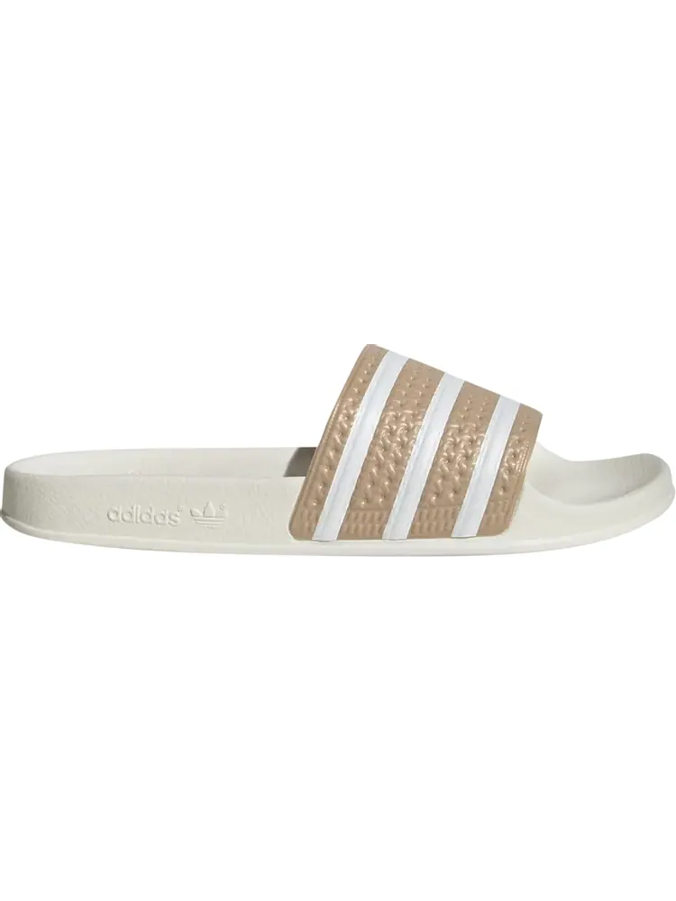 Сандалии Adidas Adilette Slide 'Off White Magic Beige' — изображение 1 из 1, коричневый