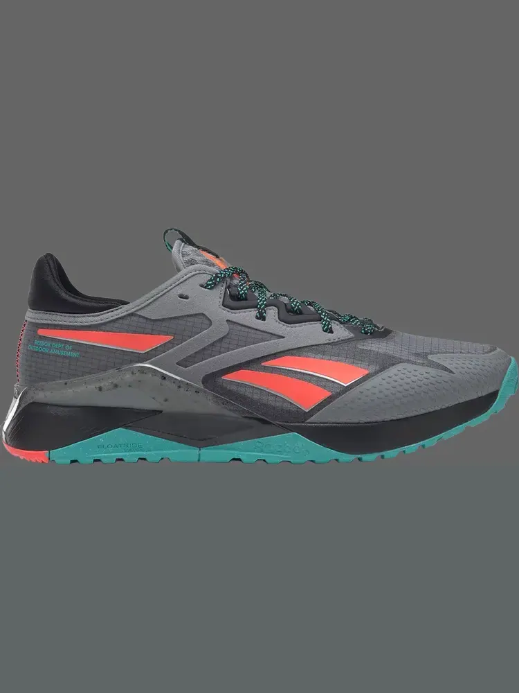 Кроссовки nano x2 tr adventure 'grey classic teal' Reebok — изображение 1 из 1, серый