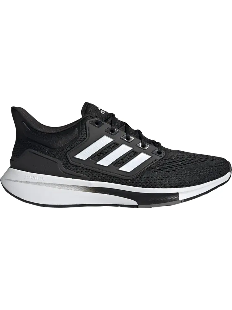 Кроссовки Adidas EQ21 Run 'Black White' — изображение 1 из 1, черный
