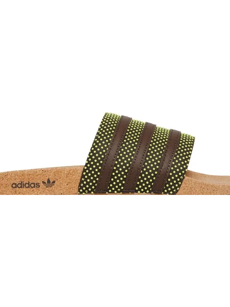 Сандалии Adidas Adilette Slide 'Plant and Grow' — изображение 2 из 8, коричневый