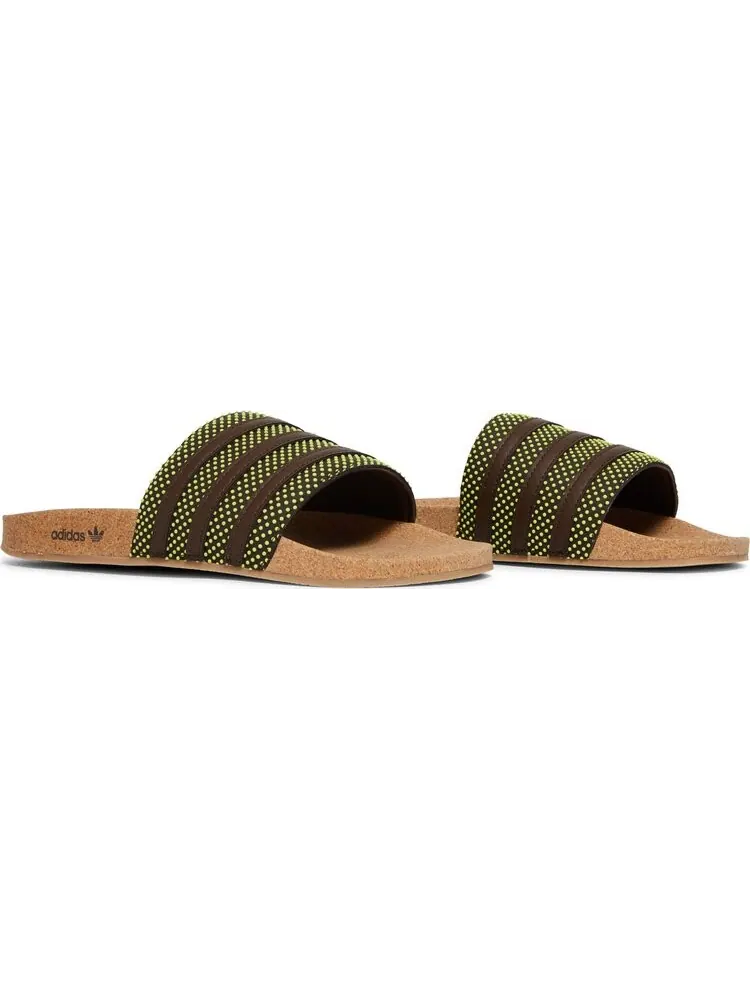 Сандалии Adidas Adilette Slide 'Plant and Grow' — изображение 8 из 8, коричневый