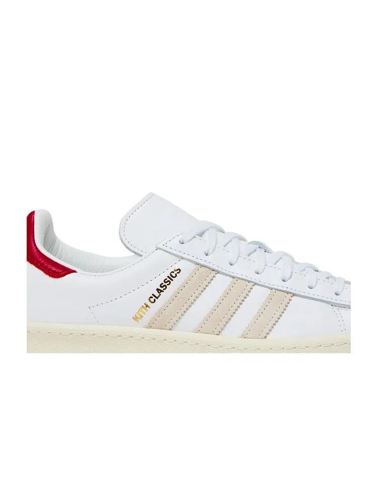Кроссовки Adidas Kith x Campus 80s — изображение 2 из 4, белый